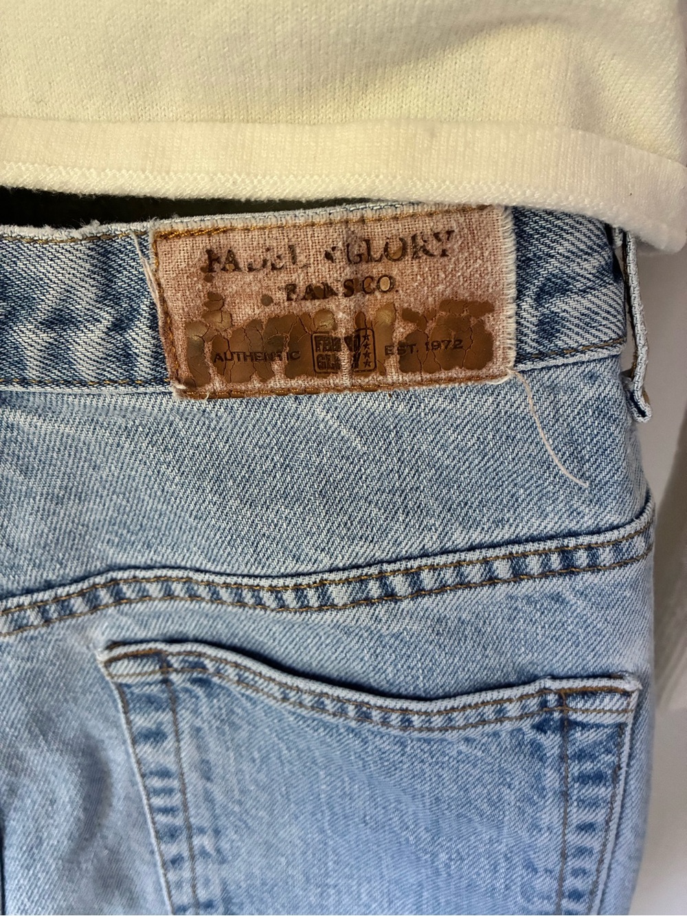 FADED GLORY Light Wash Denim Jeans - Light Blue